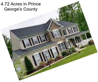 4.72 Acres in Prince George\'s County