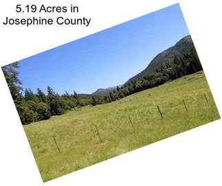 5.19 Acres in Josephine County