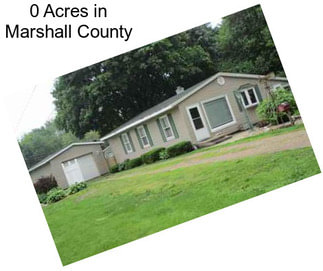 0 Acres in Marshall County