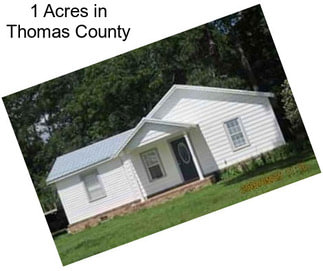 1 Acres in Thomas County