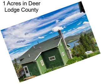 1 Acres in Deer Lodge County