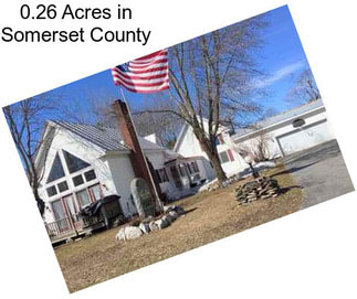 0.26 Acres in Somerset County