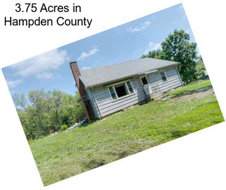 3.75 Acres in Hampden County