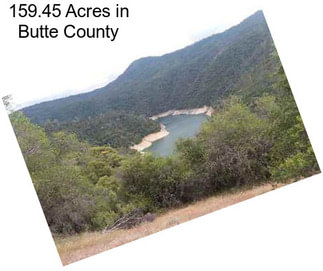 159.45 Acres in Butte County