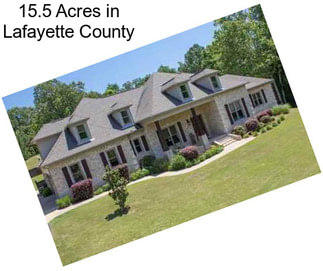 15.5 Acres in Lafayette County