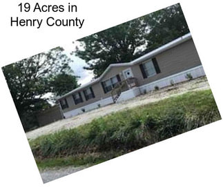 19 Acres in Henry County