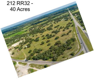 212 RR32 - 40 Acres