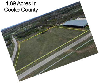 4.89 Acres in Cooke County