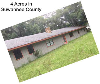 4 Acres in Suwannee County