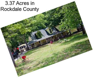 3.37 Acres in Rockdale County