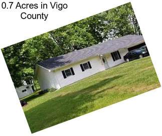 0.7 Acres in Vigo County
