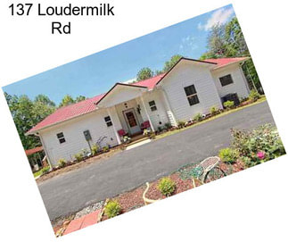 137 Loudermilk Rd