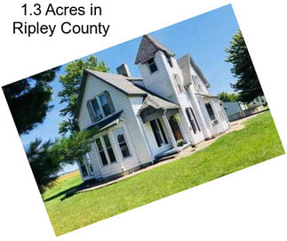 1.3 Acres in Ripley County