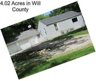 4.02 Acres in Will County