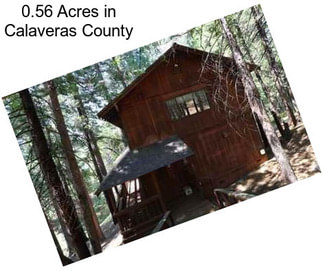 0.56 Acres in Calaveras County