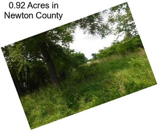 0.92 Acres in Newton County