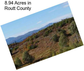 8.94 Acres in Routt County