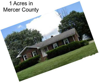 1 Acres in Mercer County