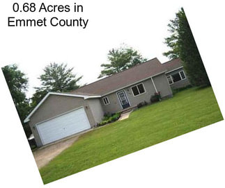 0.68 Acres in Emmet County