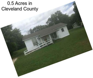 0.5 Acres in Cleveland County