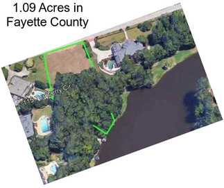 1.09 Acres in Fayette County