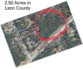 2.92 Acres in Leon County