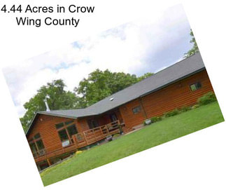 4.44 Acres in Crow Wing County