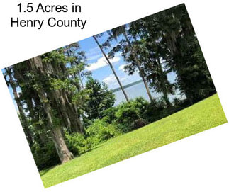 1.5 Acres in Henry County
