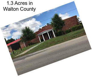 1.3 Acres in Walton County