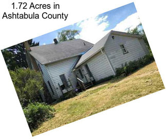 1.72 Acres in Ashtabula County