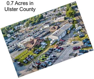 0.7 Acres in Ulster County
