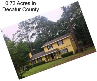 0.73 Acres in Decatur County