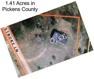 1.41 Acres in Pickens County