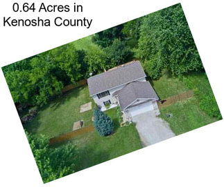 0.64 Acres in Kenosha County