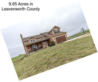 9.65 Acres in Leavenworth County