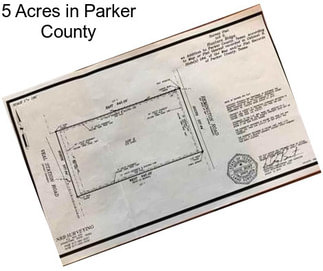 5 Acres in Parker County