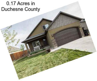 0.17 Acres in Duchesne County