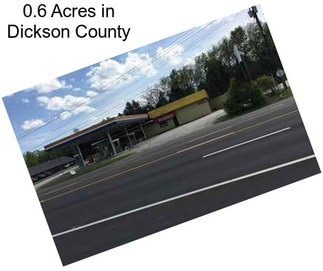 0.6 Acres in Dickson County