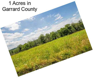 1 Acres in Garrard County