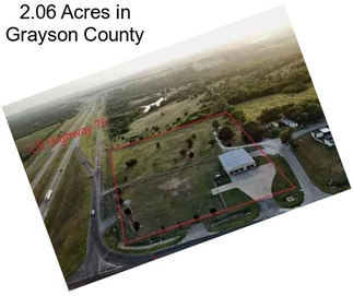 2.06 Acres in Grayson County
