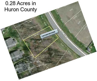 0.28 Acres in Huron County