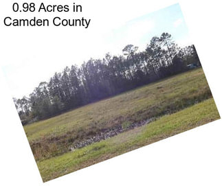 0.98 Acres in Camden County