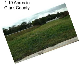 1.19 Acres in Clark County
