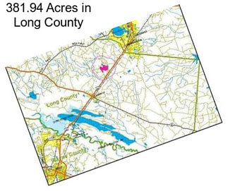 381.94 Acres in Long County