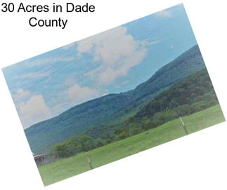 30 Acres in Dade County