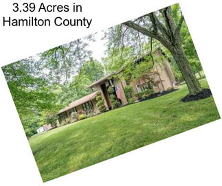 3.39 Acres in Hamilton County