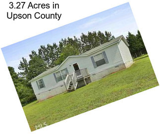 3.27 Acres in Upson County