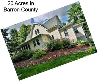 20 Acres in Barron County