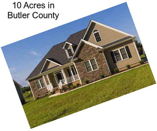10 Acres in Butler County