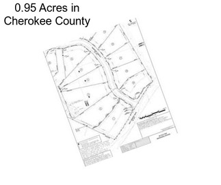 0.95 Acres in Cherokee County